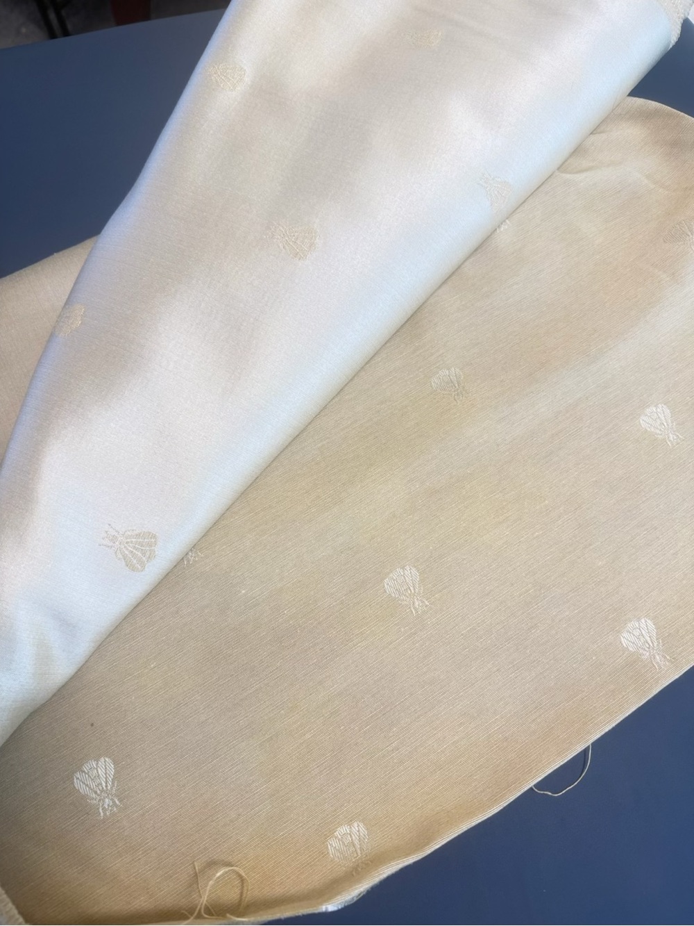 Satin sheen fabric - 9 yards 24”